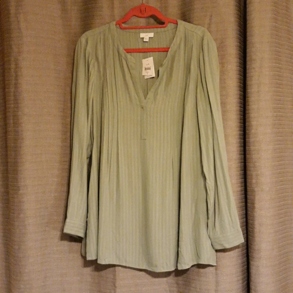J. Jill L/S Blouse - Picture 1 of 5